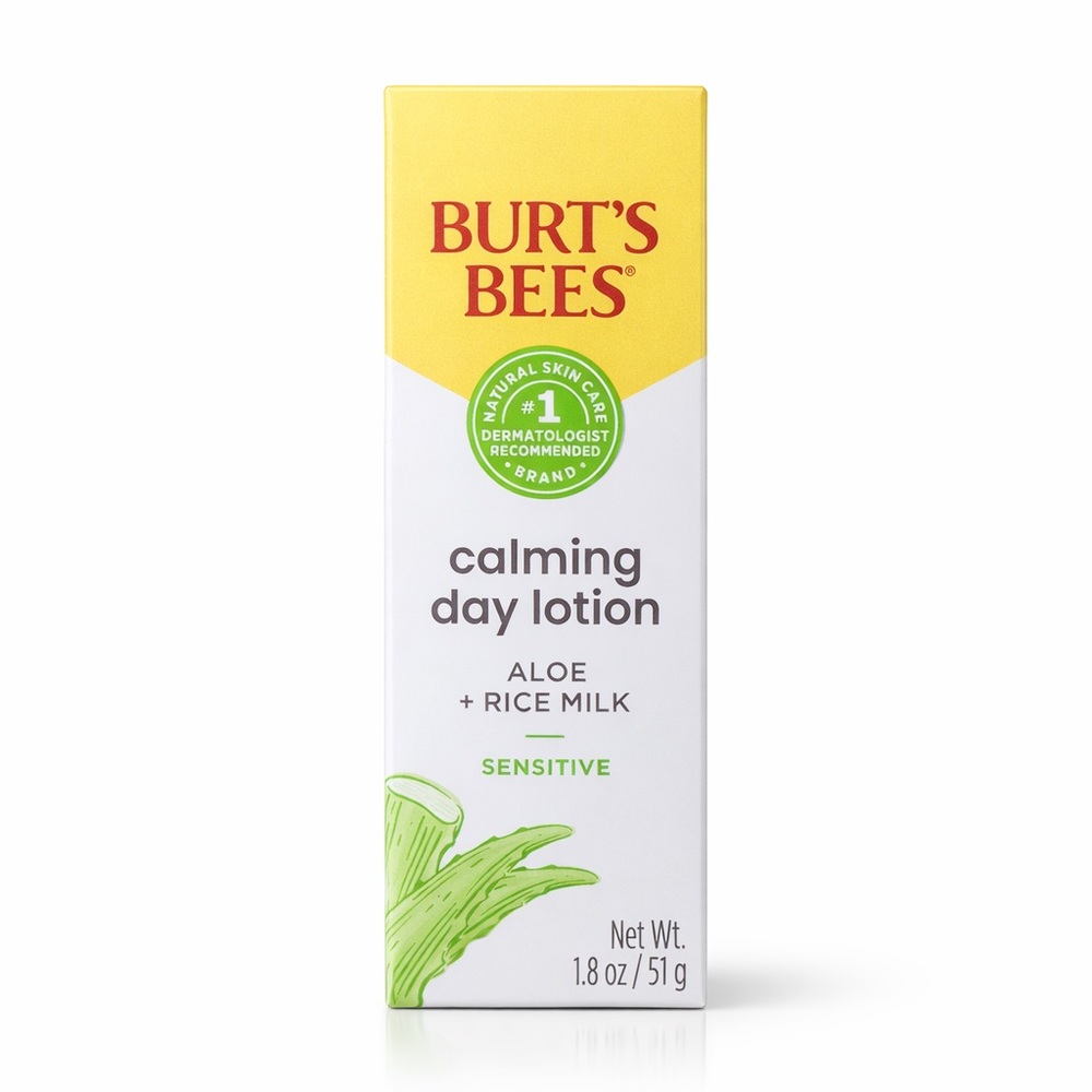 Burt’s Bees - Calming Day Lotion (1.8 oz) - Aloe Sensitive Skincare